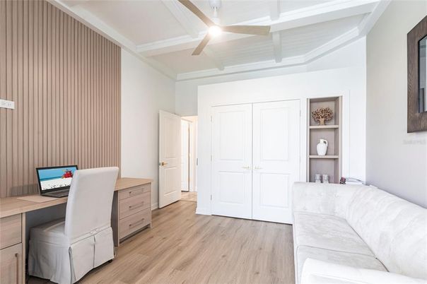 Home Office, Interior, Wood Texture Flooring