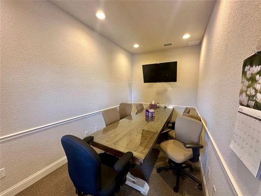 Home Office, Interior, Recessed Lighting