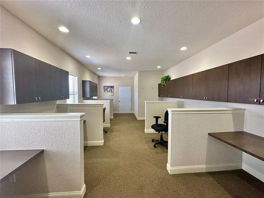 Home Office, Interior, Recessed Lighting
