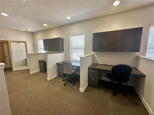 Home Office, Interior, Recessed Lighting