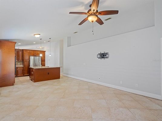 Interior, Kitchen, Pendant Lights, Stainless Steel Appliances