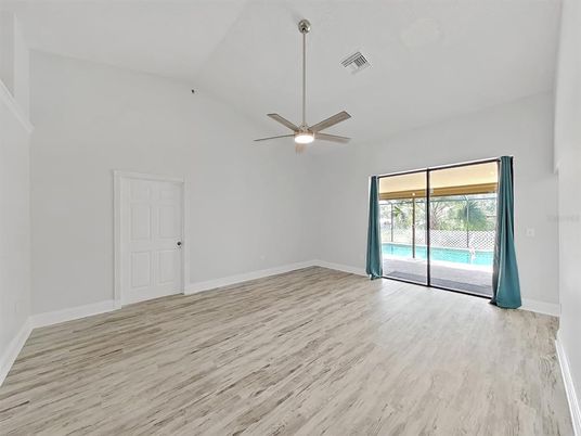 Empty room, Interior, Wood Texture Flooring