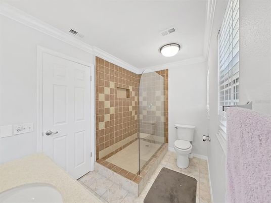 Bathroom, Glass Shower, Interior