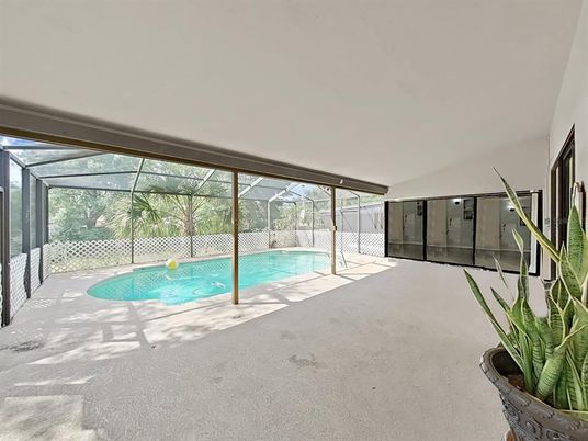 Glass Ceilings, Interior, Pool, Sun Room