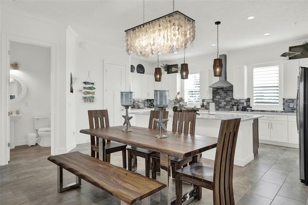 Chandelier, Dining room, Interior, Kitchen, Pendant Lights, Recessed Lighting