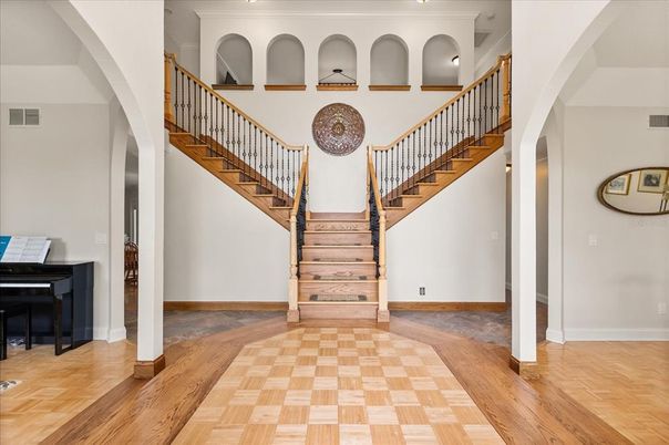Interior, Piano, Wood Texture Flooring