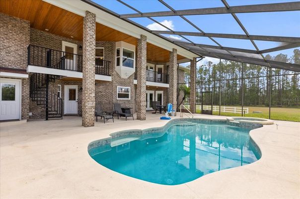 Glass Ceilings, Interior, Pool, Stone Walls, Sun Room