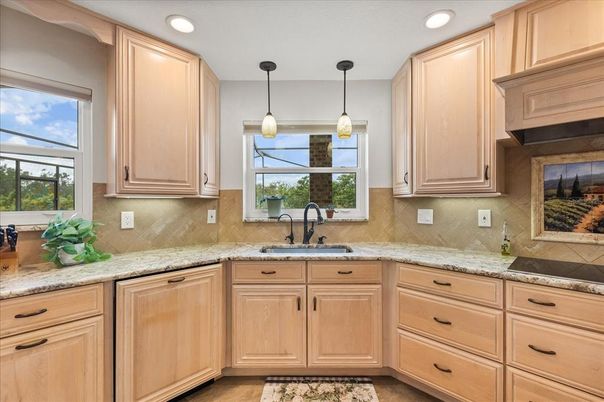 Interior, Kitchen, Pendant Lights, Recessed Lighting