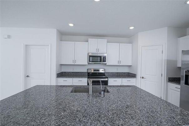 Interior, Kitchen, Recessed Lighting, Stainless Steel Appliances