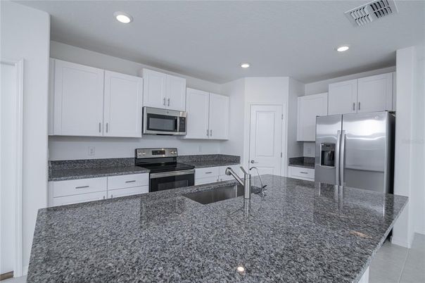 Interior, Kitchen, Recessed Lighting, Stainless Steel Appliances