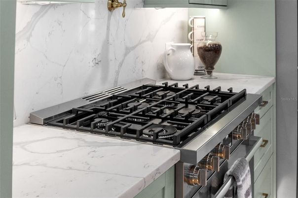 Interior, Kitchen, Marble Walls
