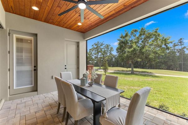 Dining room, Interior, Recessed Lighting, Wooden Ceilings