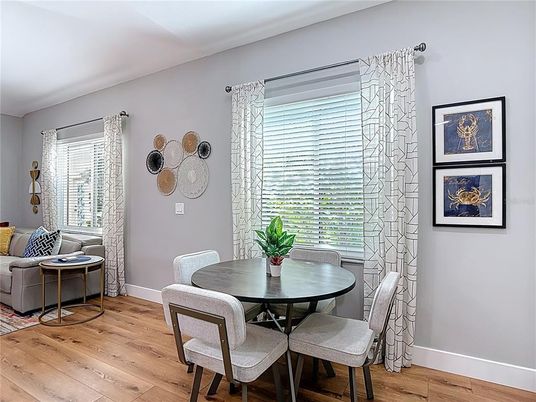 Dining room, Interior, Wood Texture Flooring