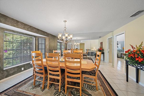 Chandelier, Dining room, Interior