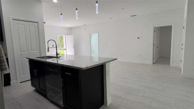 Interior, Kitchen, Pendant Lights, Recessed Lighting