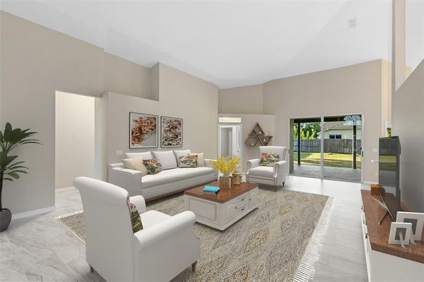 Interior, Living room, Marble