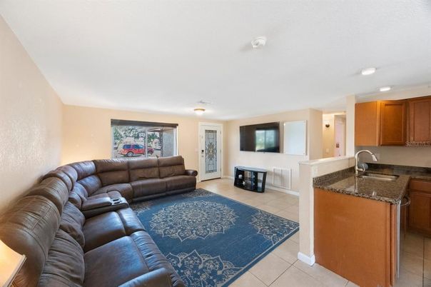 Interior, Kitchen, Living room