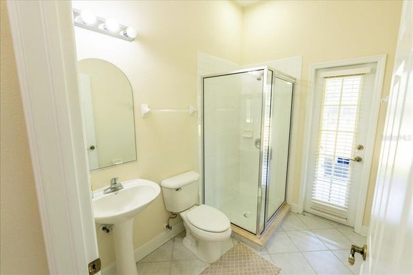 Bathroom, Glass Shower, Interior