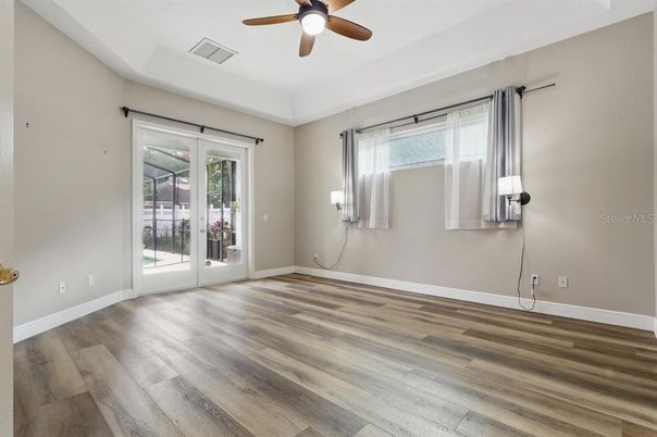 Empty room, Interior, Wood Texture Flooring
