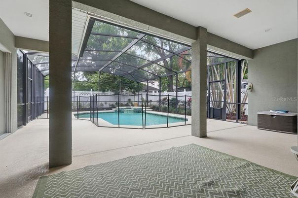 Glass Ceilings, Interior, Pool, Recessed Lighting, Sun Room