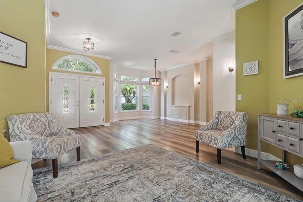 Interior, Pendant Lights, Wood Texture Flooring