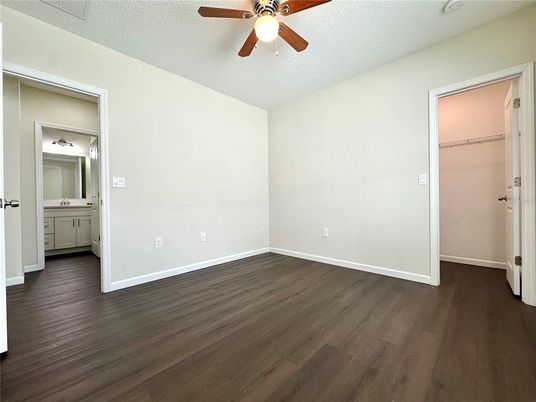 Bathroom, Empty room, Interior, Wood Texture Flooring