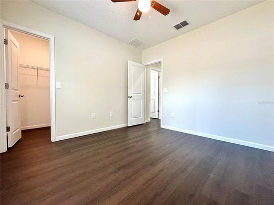 Empty room, Interior, Wood Texture Flooring