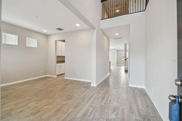 Interior, Recessed Lighting, Wood Texture Flooring
