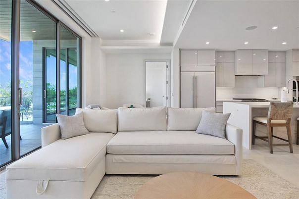 Interior, Kitchen, Living room, Recessed Lighting, Stainless Steel Appliances