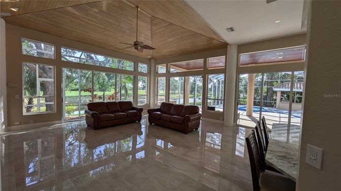 Interior, Recessed Lighting, Wooden Ceilings