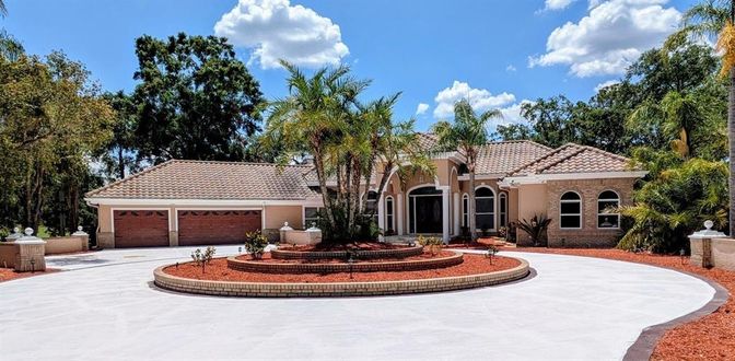 Attached, Backyard, Exterior, Facade, Mediterranean