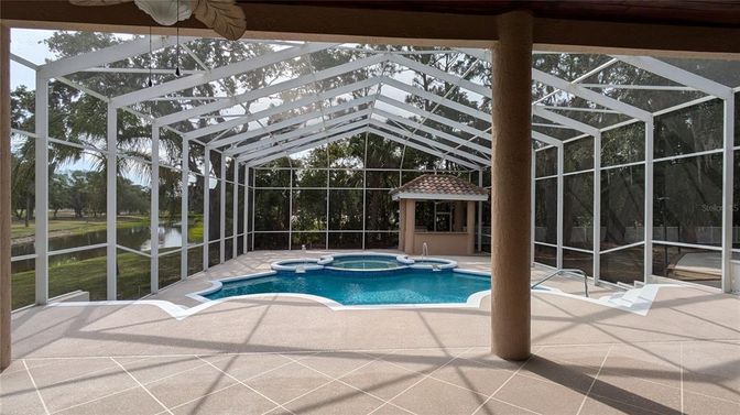 Glass Ceilings, Interior, Pool, Sun Room