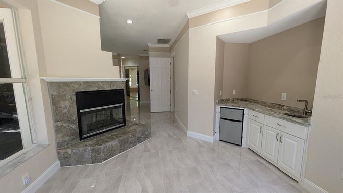 Fireplace, Interior, Recessed Lighting