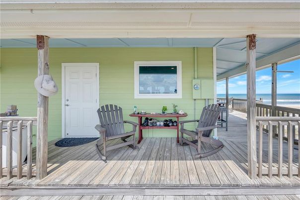 Exterior, Water, Wood Texture Flooring