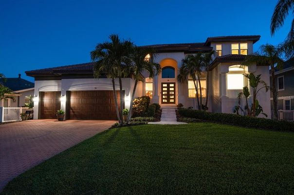 Attached, Backyard, Exterior, Facade, Mediterranean