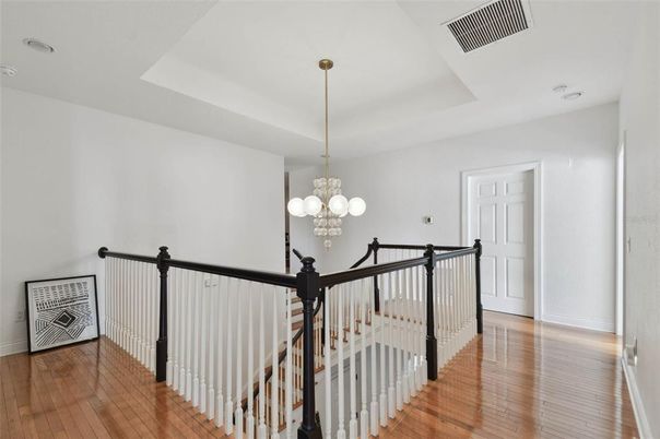Chandelier, Interior, Wood Texture Flooring