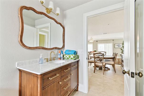 Bathroom, Chandelier, Dining room, Interior