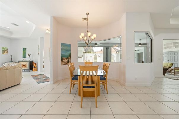 Chandelier, Dining room, Interior, Recessed Lighting