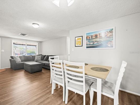 Dining room, Interior, Living room, Wood Texture Flooring