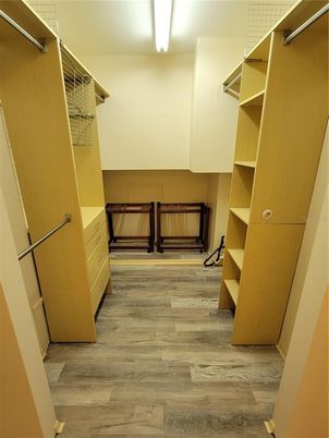 Interior, Walk-in Closets, Wood Texture Flooring