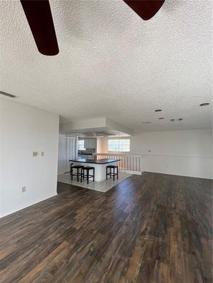 Empty room, Interior, Kitchen, Wood Texture Flooring
