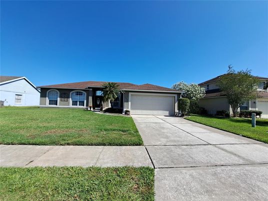 Attached, Backyard, Exterior, Facade, Ranch