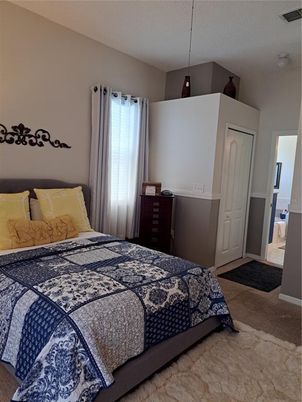 Bedroom, Interior, Pendant Lights
