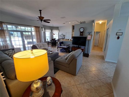 Dining room, Interior, Living room, Pendant Lights, Recessed Lighting