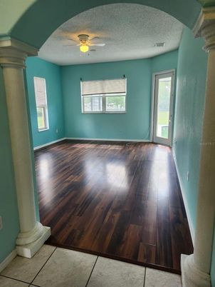 Empty room, Interior, Wood Texture Flooring