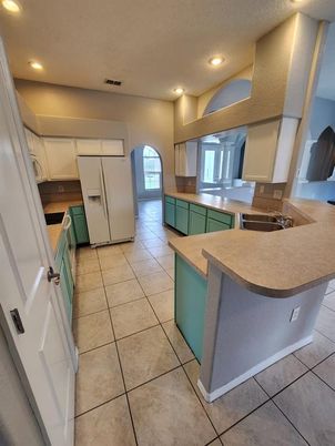 Interior, Kitchen, Recessed Lighting