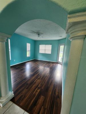 Empty room, Interior, Wood Texture Flooring