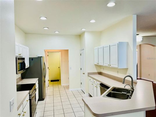 Interior, Kitchen, Recessed Lighting