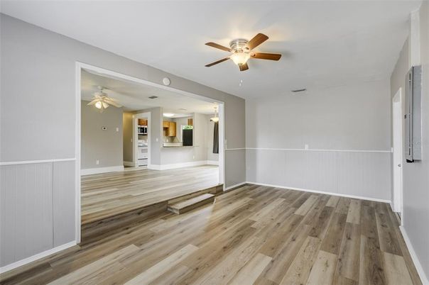 Empty room, Interior, Wood Texture Flooring