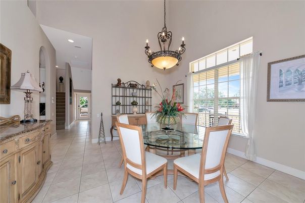 Chandelier, Dining room, Interior, Recessed Lighting